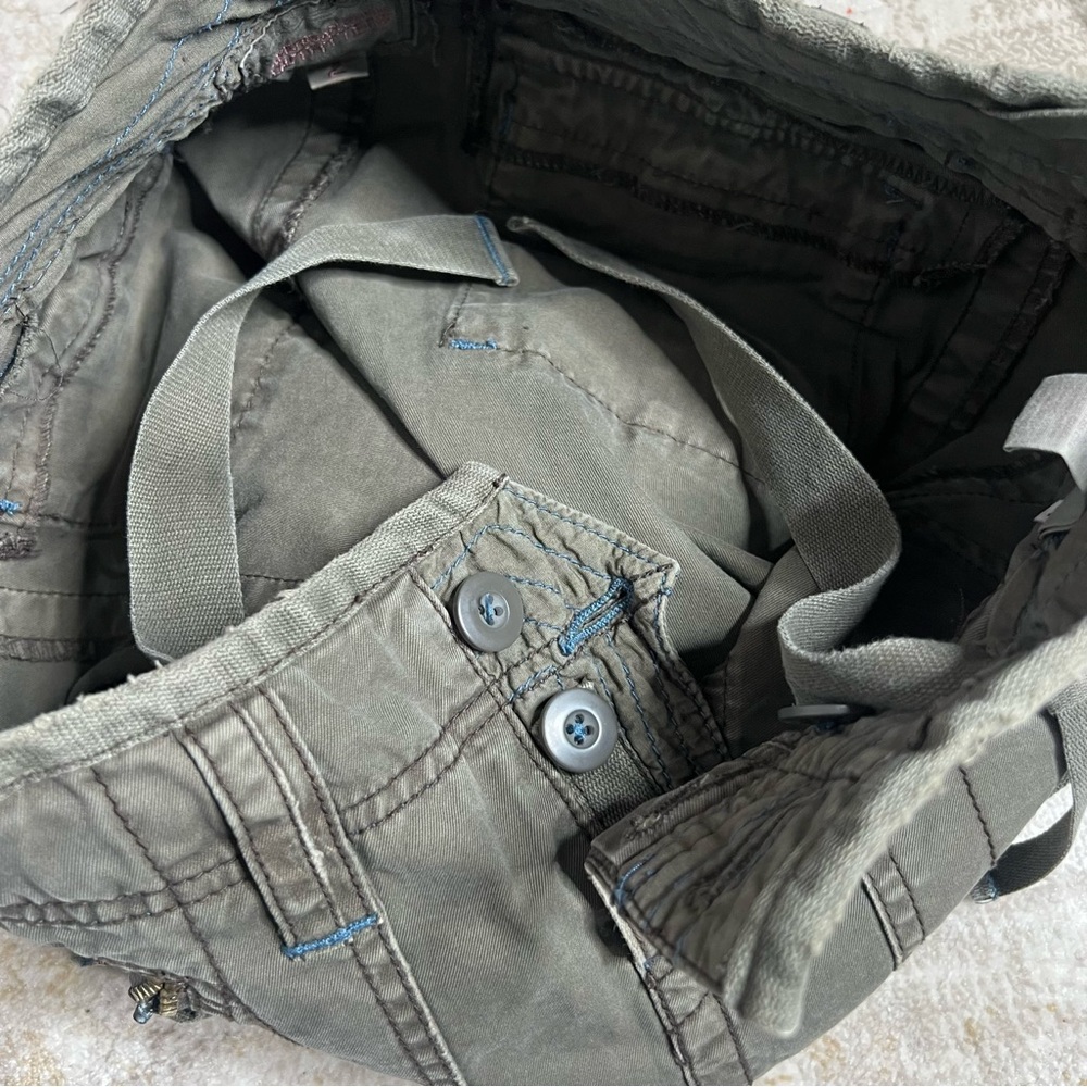 🫒 Y2K| 90s-20s American Eagle Outfitters‎ Utility Cargo Skirt 🫒 - Picture 7 of 8